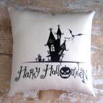 Halloween Pillow, Halloween Decoration, Haunted..